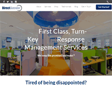 Tablet Screenshot of directanswer.com
